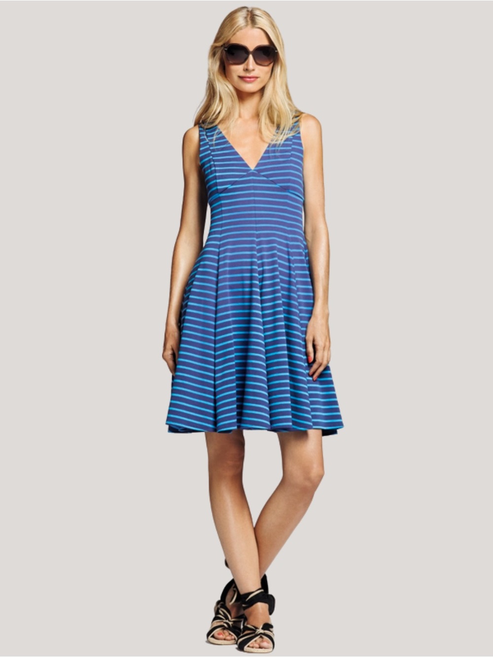 Peter Som | Design Lab Sleeveless Striped Dress